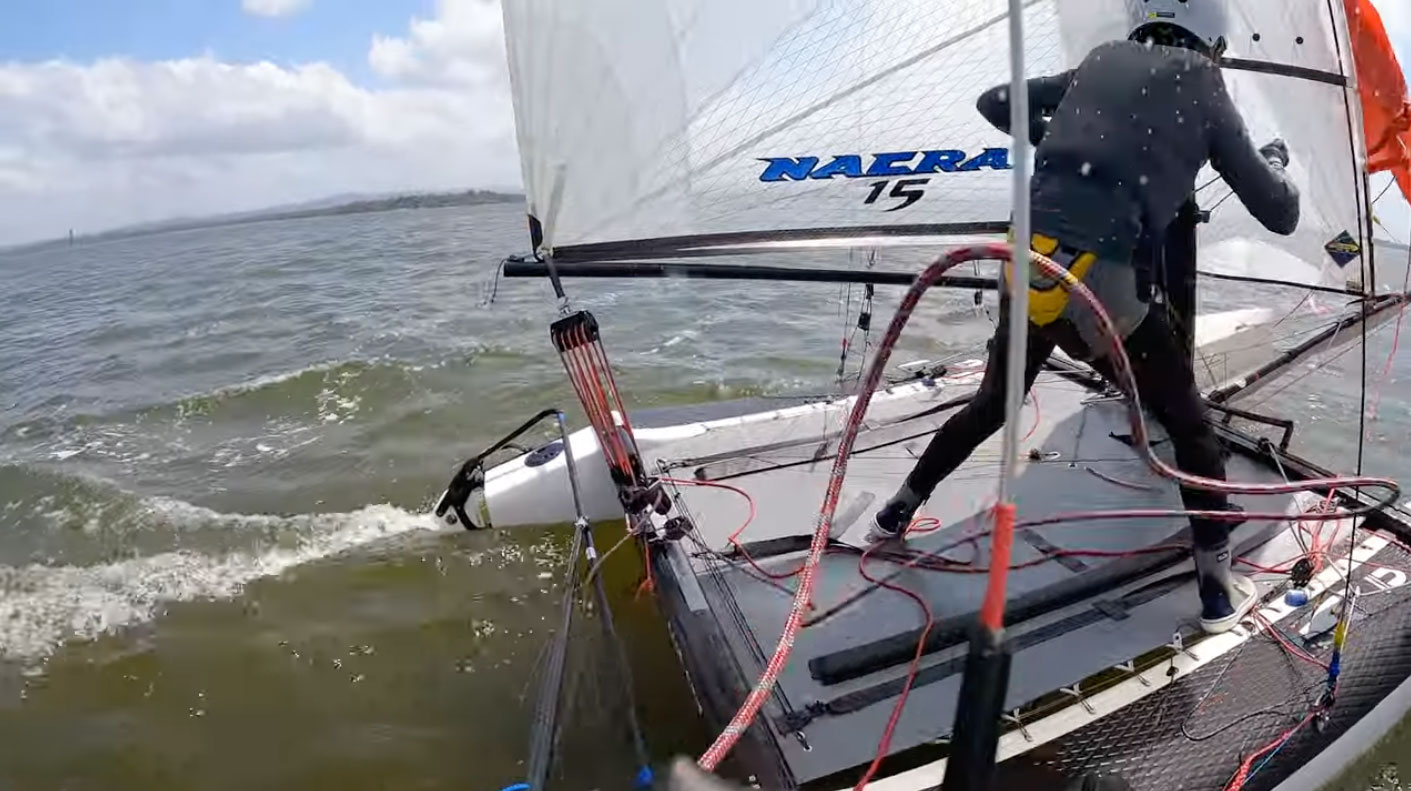 Nacra 15 Sailing