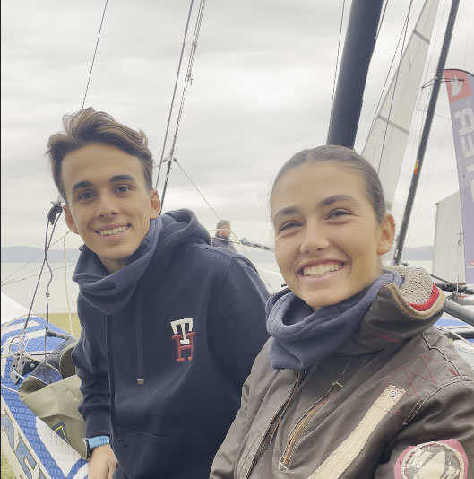 NACRA 15 Európa bajnokság EB riport Alessandro Vargiu + Noa Lisci (ITA 393)