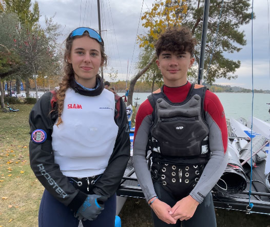 NACRA 15 Európa bajnokság EB riport Marcus KING és Maddie JINKS (GBR 378)