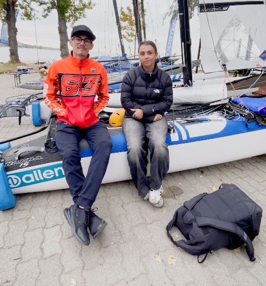 NACRA 15 Európa bajnokság EB riport Vincenzo Sebastiani + Marta Fiorenza (ITA 260)