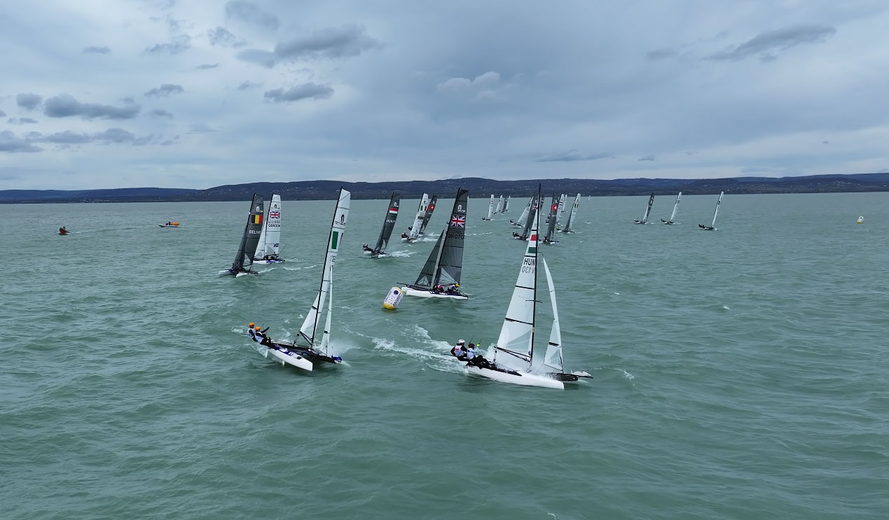 A Nacra 15 Európa-bajnokság legjobb pillanatai 2025. október 19-26. Balatonföldvár